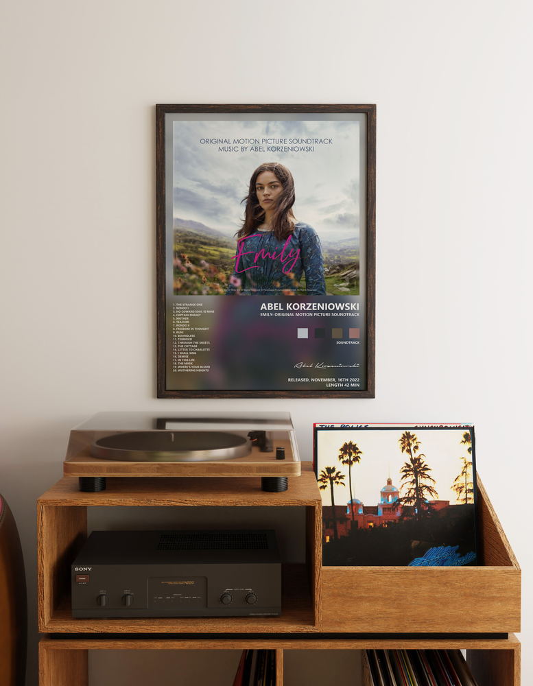 Music poster: Abel Korzeniowski - Emily Original Motion Picture Soundtrack