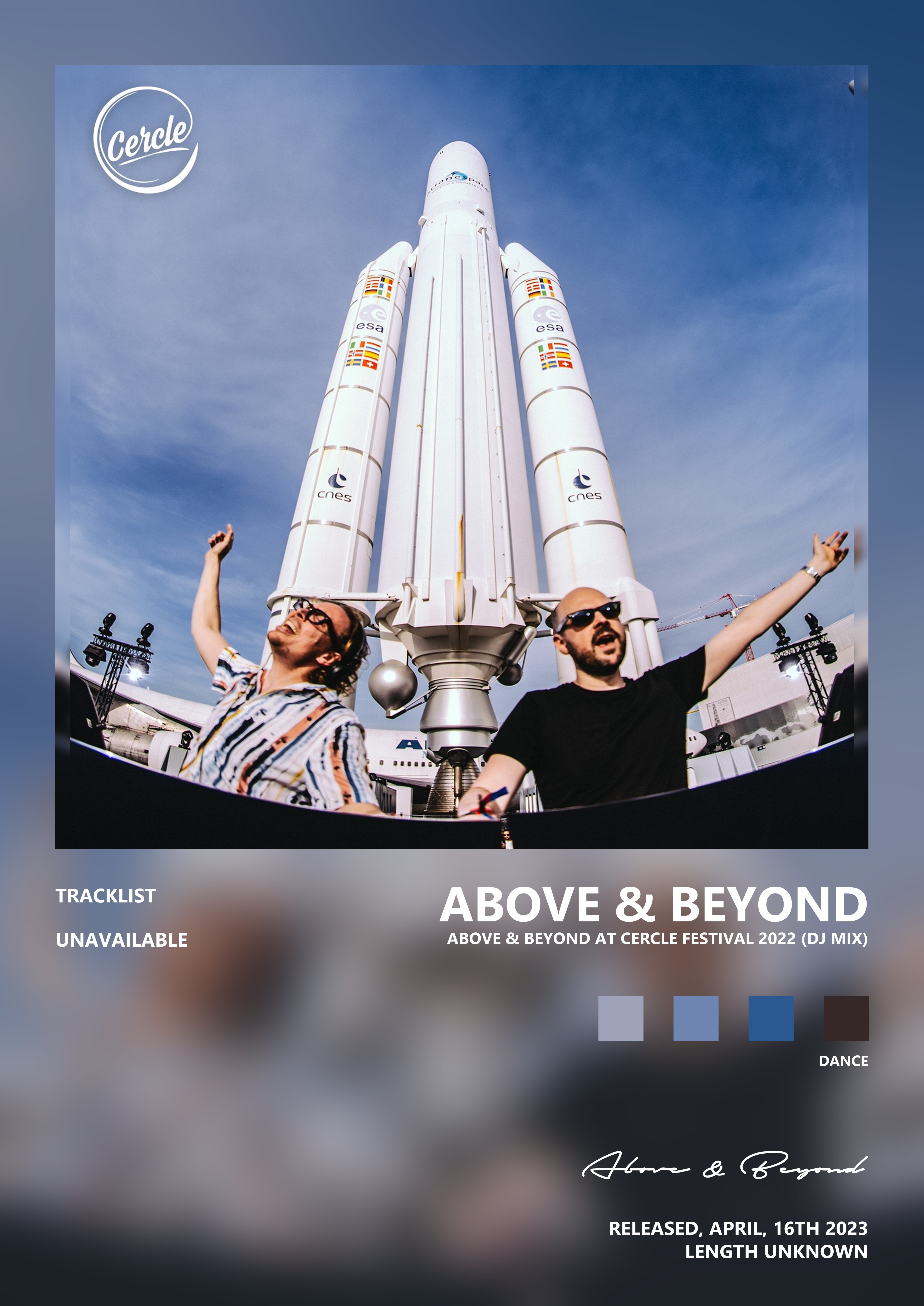 Music poster: Above Beyond - Above Beyond at Cercle Festival 2022 DJ Mix