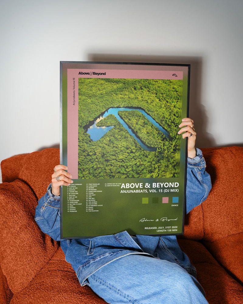 Music poster: Above Beyond - Anjunabeats Vol 15 DJ Mix