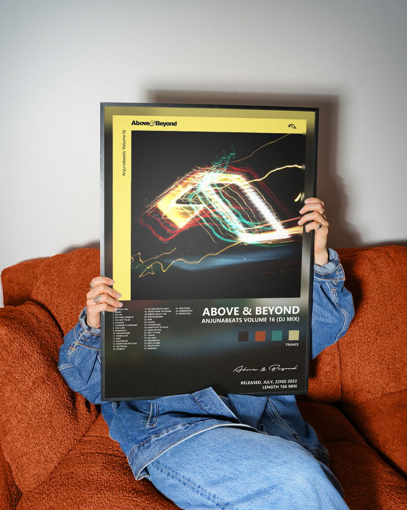 Music poster: Above Beyond - Anjunabeats Volume 16 DJ Mix