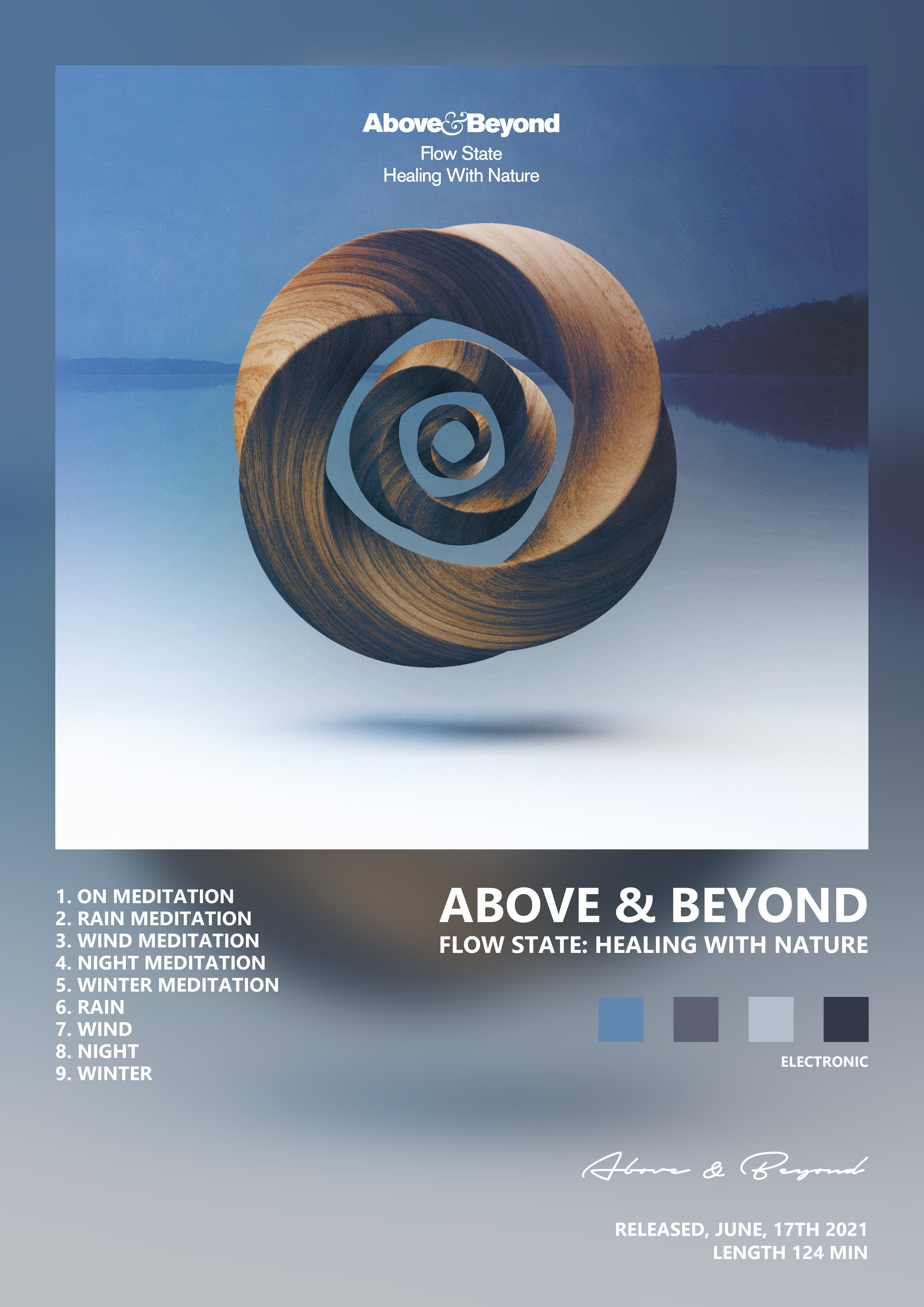 Music poster: Above Beyond - Flow State Healing with Nature