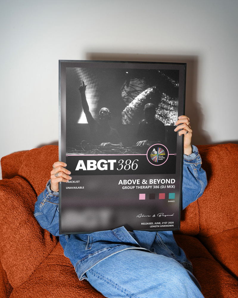Music poster: Above Beyond - Group Therapy 386 DJ Mix