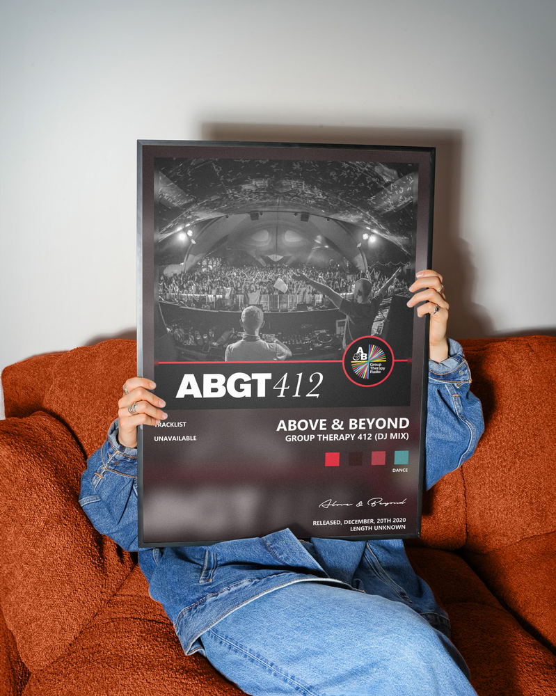 Music poster: Above Beyond - Group Therapy 412 DJ Mix