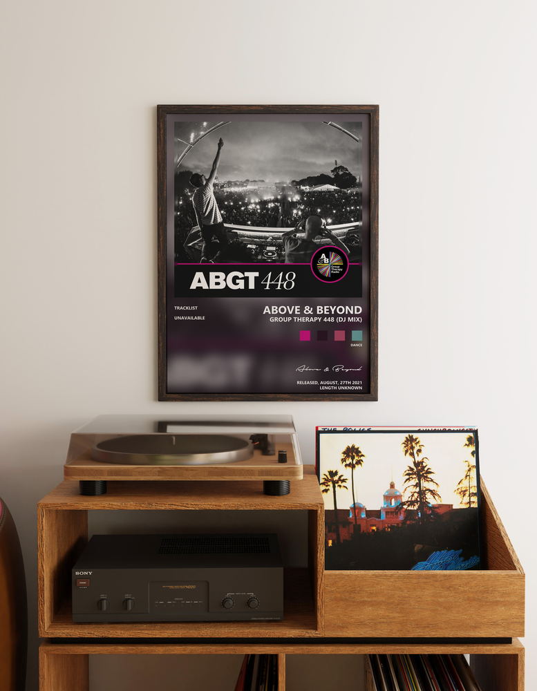 Music poster: Above Beyond - Group Therapy 448 DJ Mix