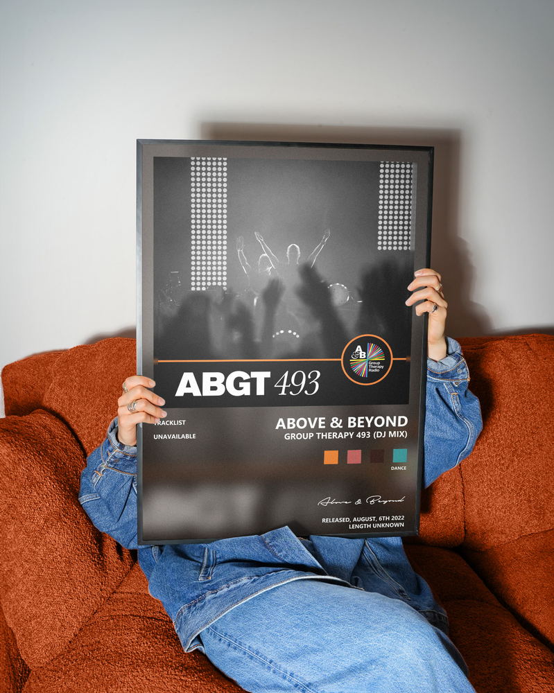 Music poster: Above Beyond - Group Therapy 493 DJ Mix