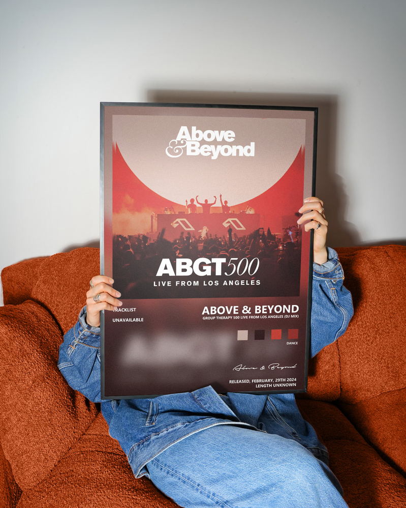 Music poster: Above Beyond - Group Therapy 500 Live from Los Angeles DJ Mix
