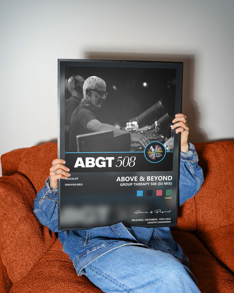 Music poster: Above Beyond - Group Therapy 508 DJ Mix