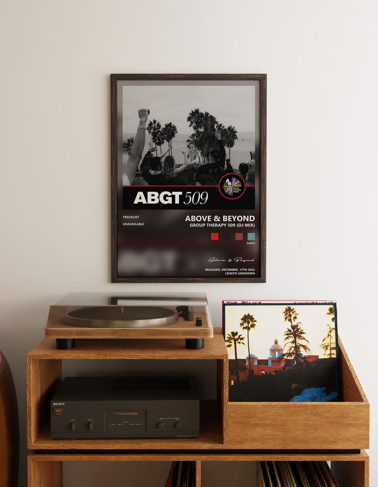 Music poster: Above Beyond - Group Therapy 509 DJ Mix