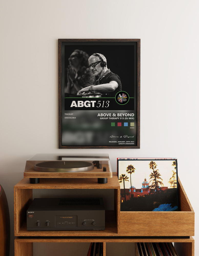 Music poster: Above Beyond - Group Therapy 513 DJ Mix