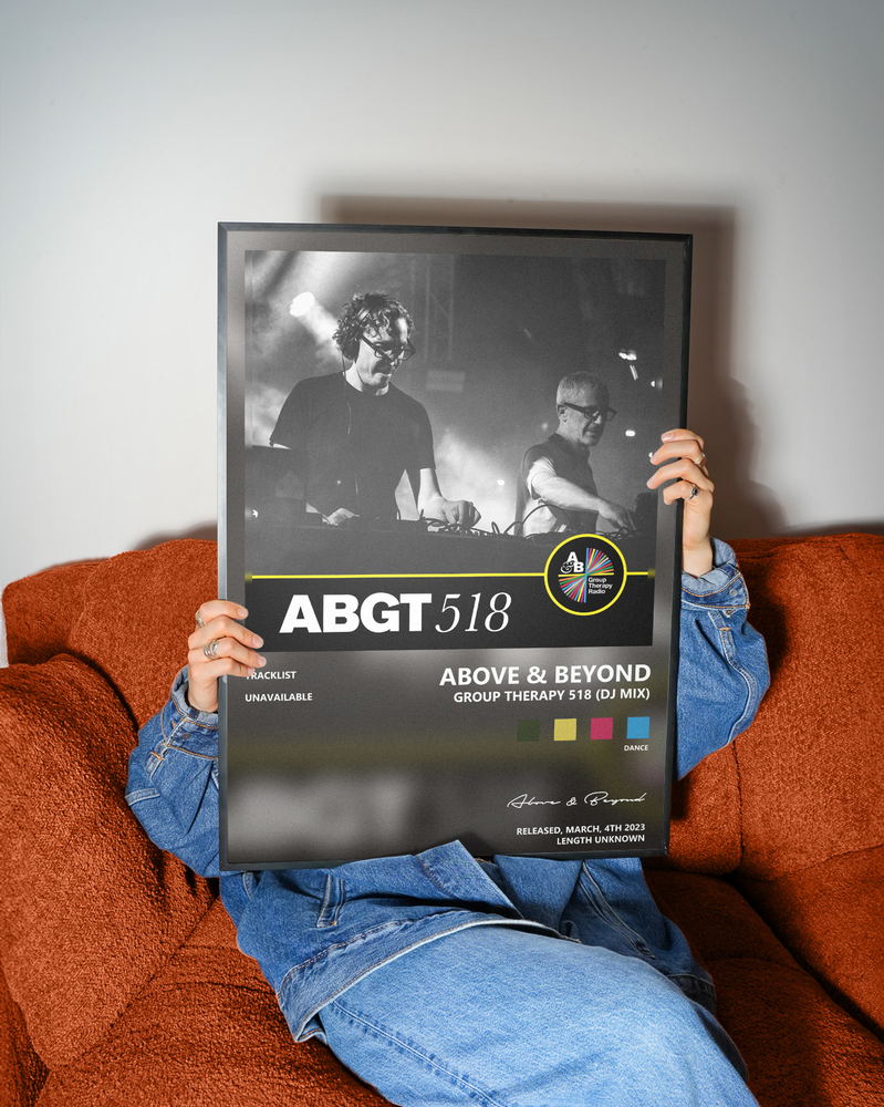Music poster: Above Beyond - Group Therapy 518 DJ Mix