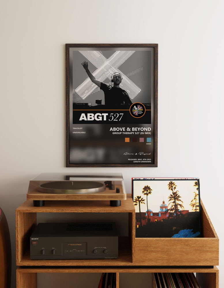 Music poster: Above Beyond - Group Therapy 527 DJ Mix