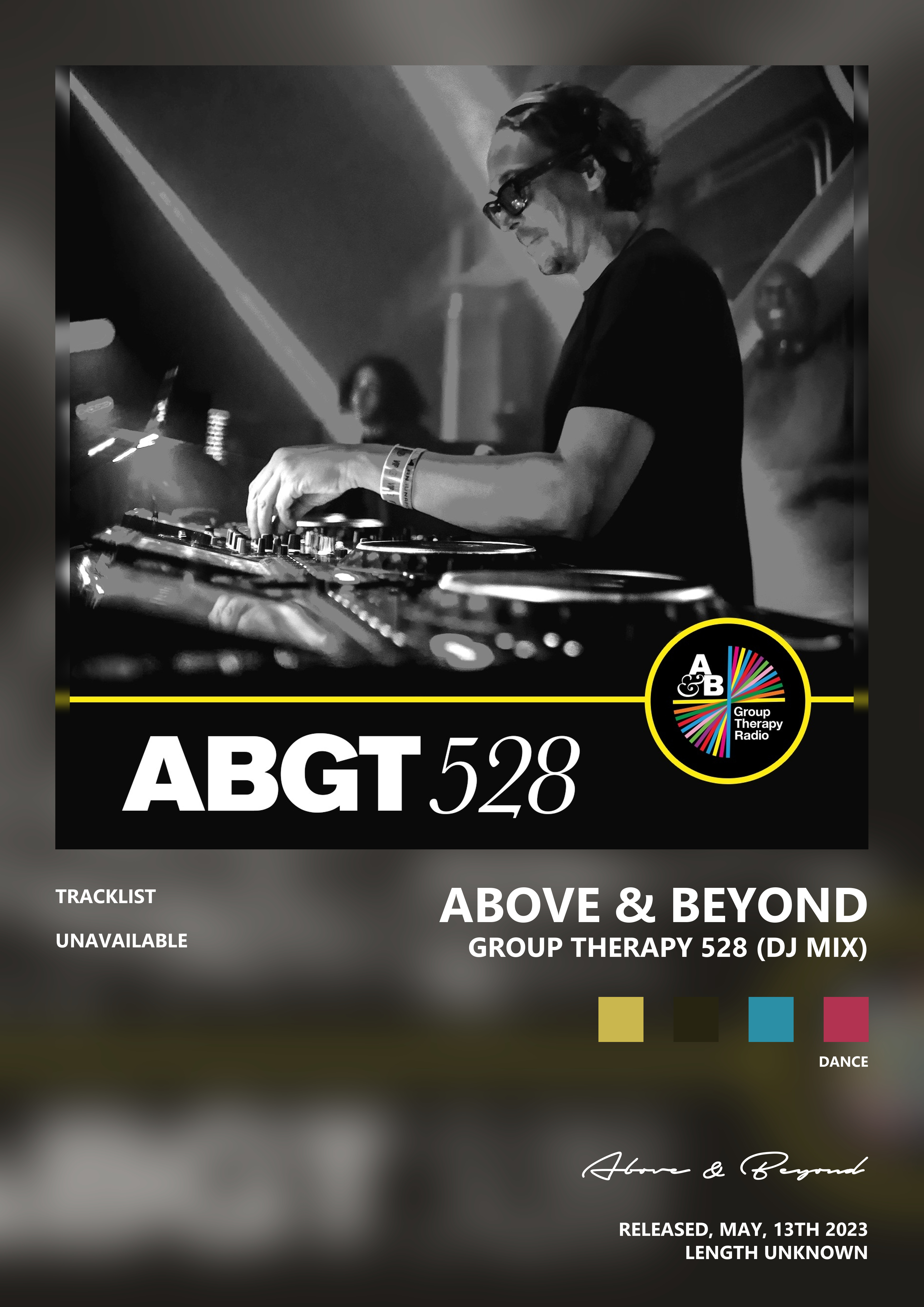 Music poster: Above Beyond - Group Therapy 528 DJ Mix