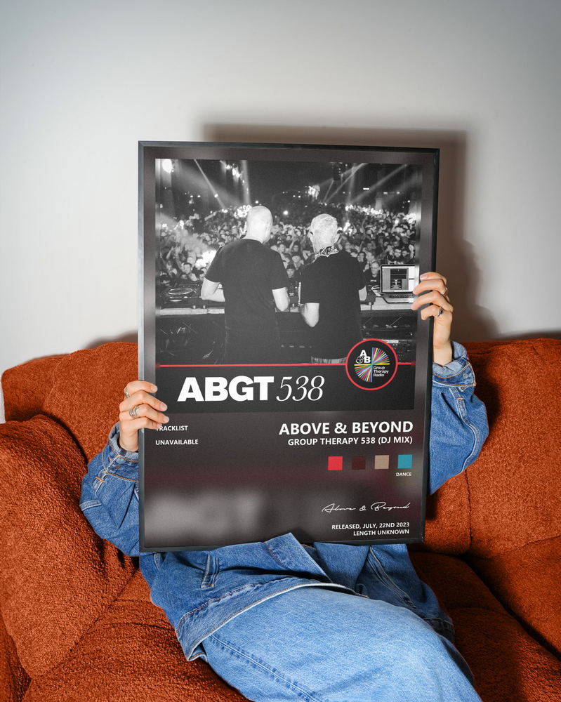 Music poster: Above Beyond - Group Therapy 538 DJ Mix