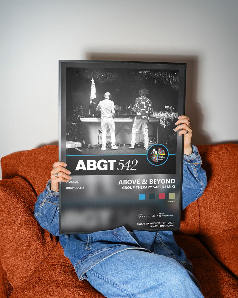 Music poster: Above Beyond - Group Therapy 542 DJ Mix