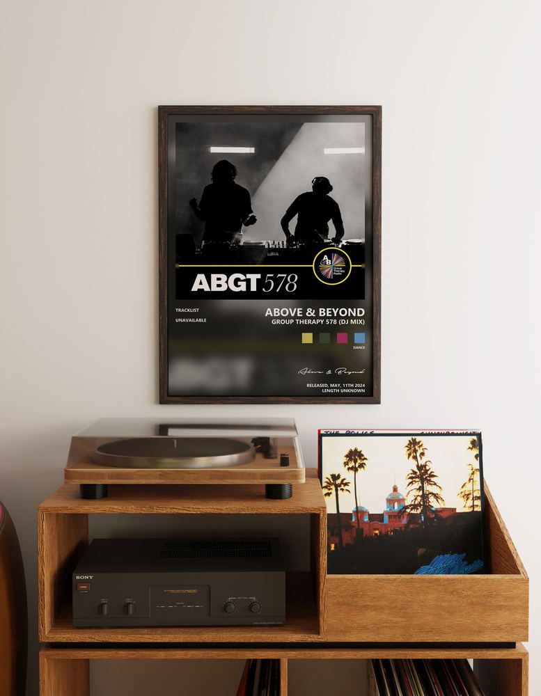 Music poster: Above Beyond - Group Therapy 578 DJ Mix