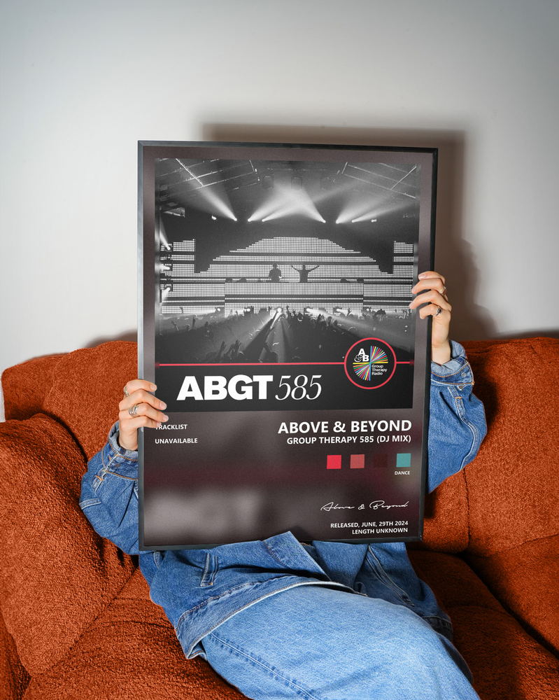 Music poster: Above Beyond - Group Therapy 585 DJ Mix
