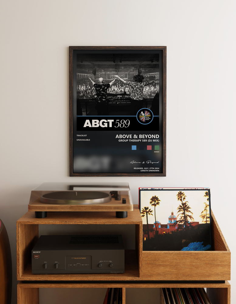Music poster: Above Beyond - Group Therapy 589 DJ Mix