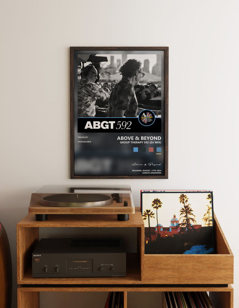 Music poster: Above Beyond - Group Therapy 592 DJ Mix