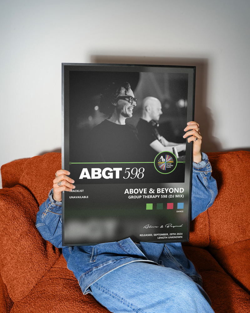 Music poster: Above Beyond - Group Therapy 598 DJ Mix