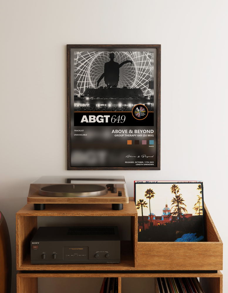 Music poster: Above Beyond - Group Therapy 649 DJ Mix