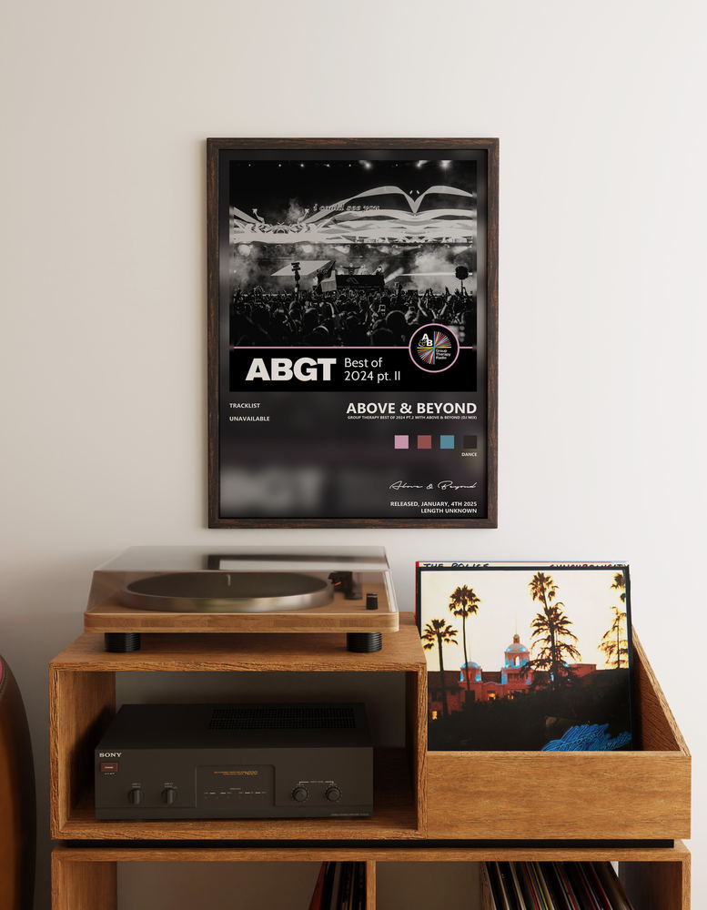 Music poster: Above Beyond - Group Therapy Best of 2024 Pt2 with Above Beyond DJ Mix