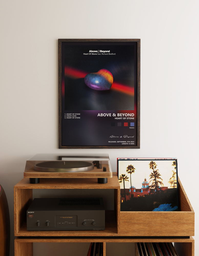 Music poster: Above Beyond - Heart Of Stone