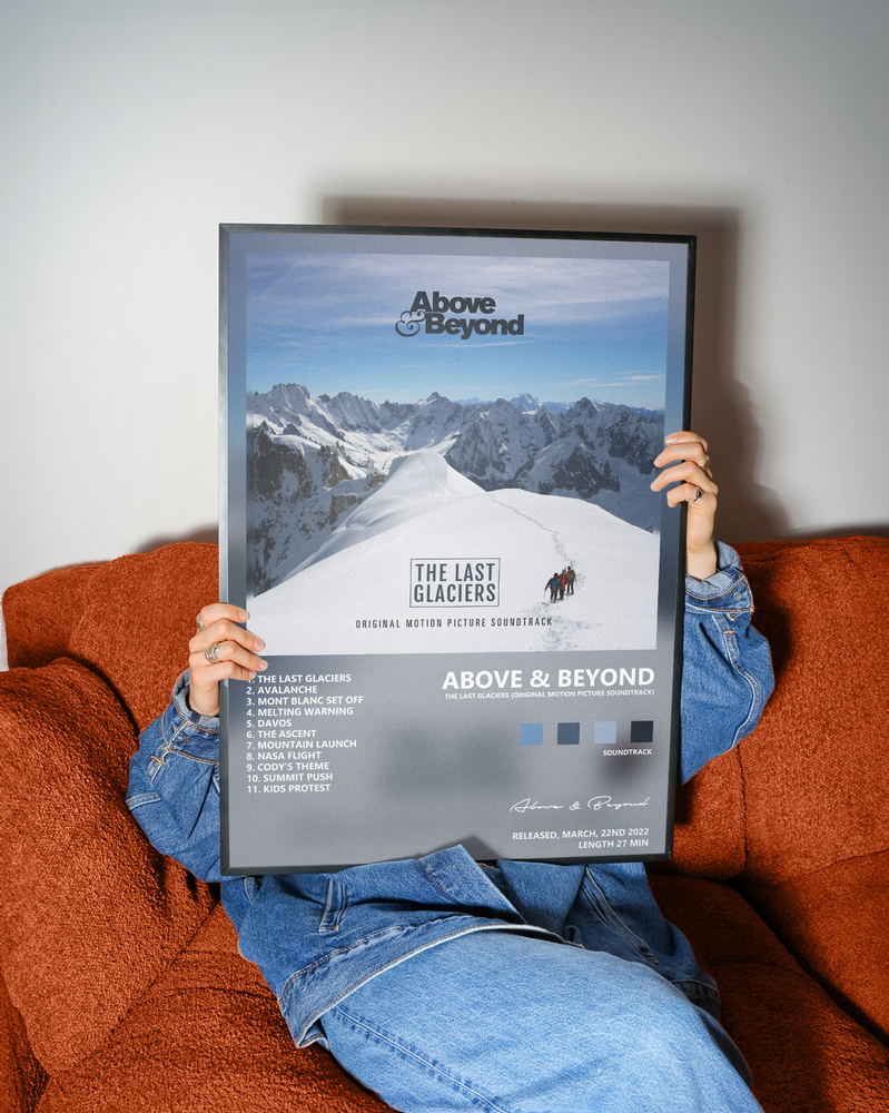 Music poster: Above Beyond - The Last Glaciers Original Motion Picture Soundtrack