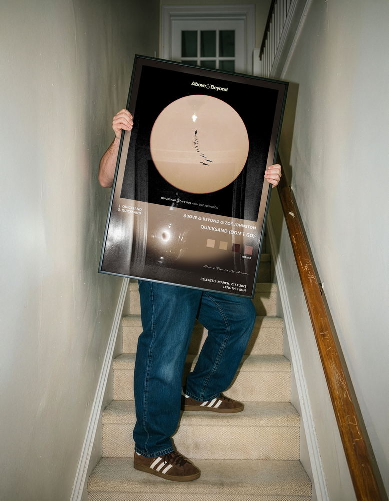 Music poster: Above Beyond Zoë Johnston - Quicksand Dont Go