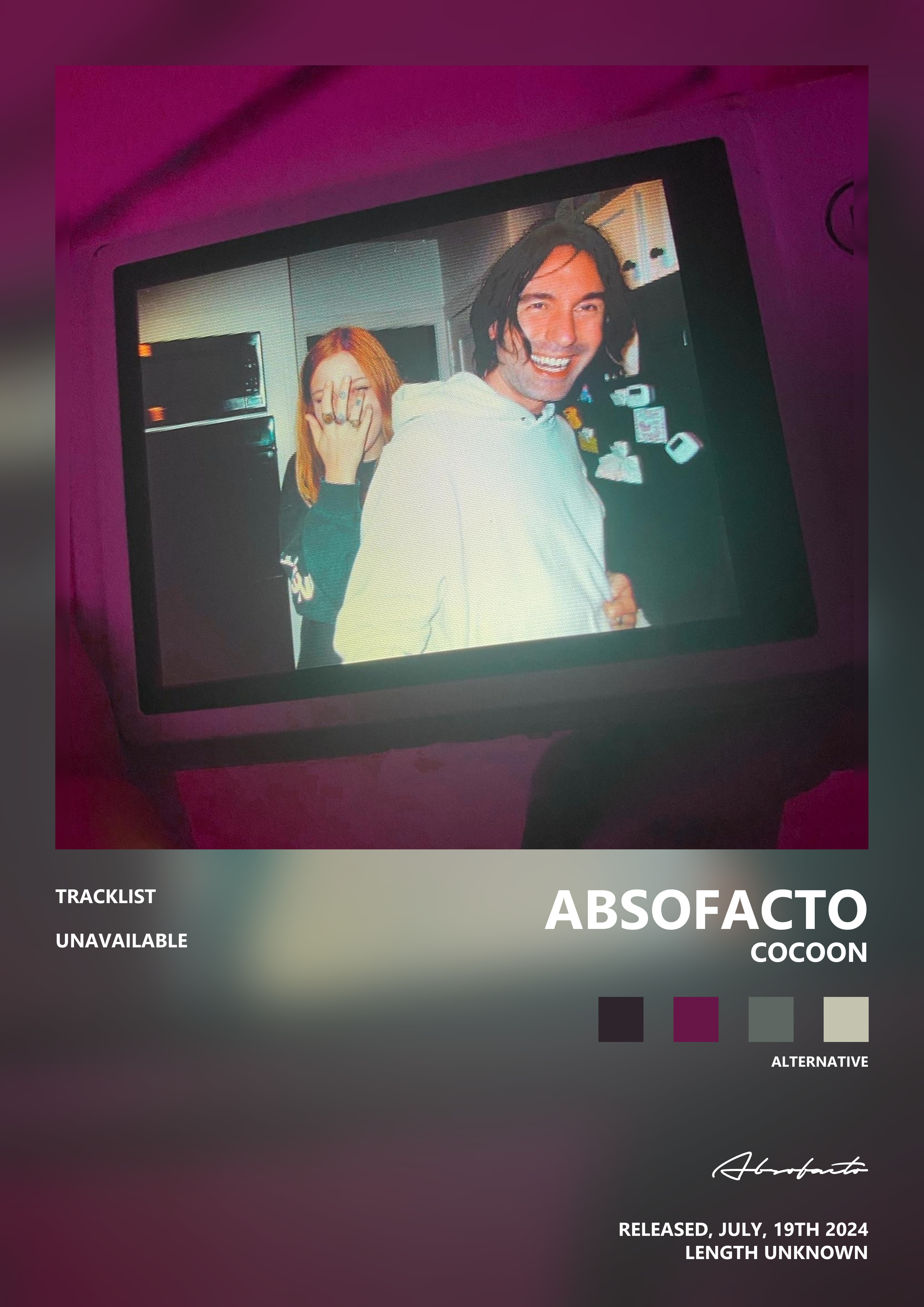 Music poster: Absofacto - Cocoon