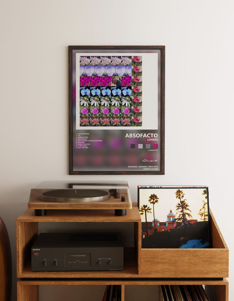 Music poster: Absofacto - Loners