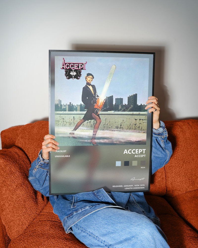 Music poster: Accept - Accept
