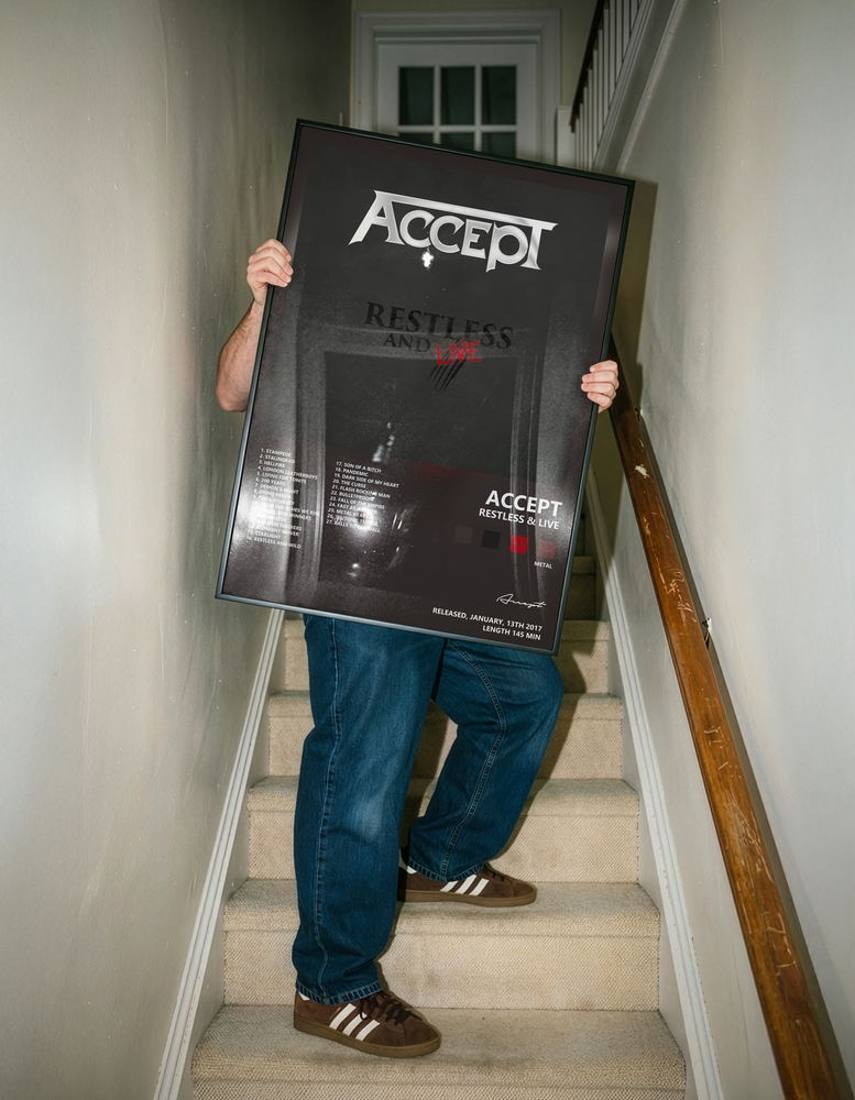 Music poster: Accept - Restless Live