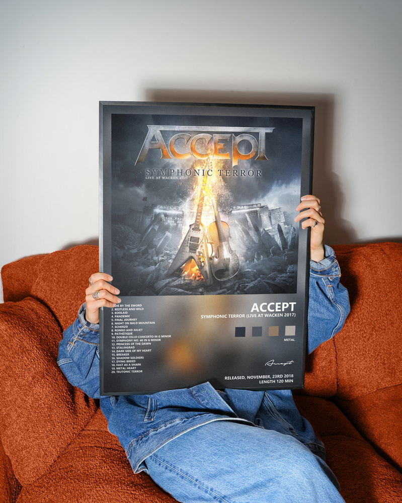 Music poster: Accept - Symphonic Terror Live at Wacken 2017