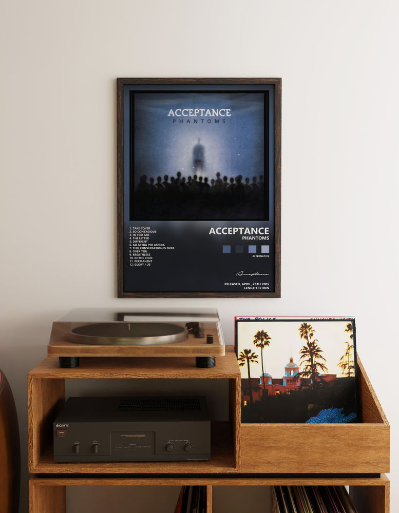 Music poster: Acceptance - Phantoms