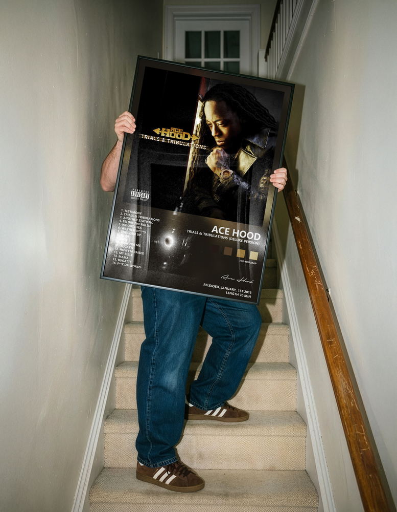 Music poster: Ace Hood - Trials Tribulations Deluxe Version