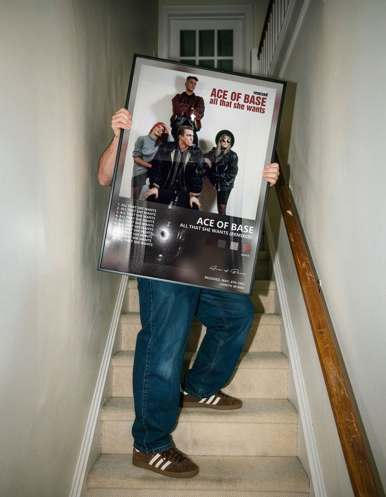 Music poster: Ace of Base - All That She Wants Remixed