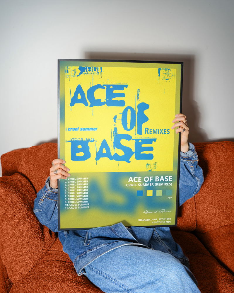 Music poster: Ace of Base - Cruel Summer Remixes