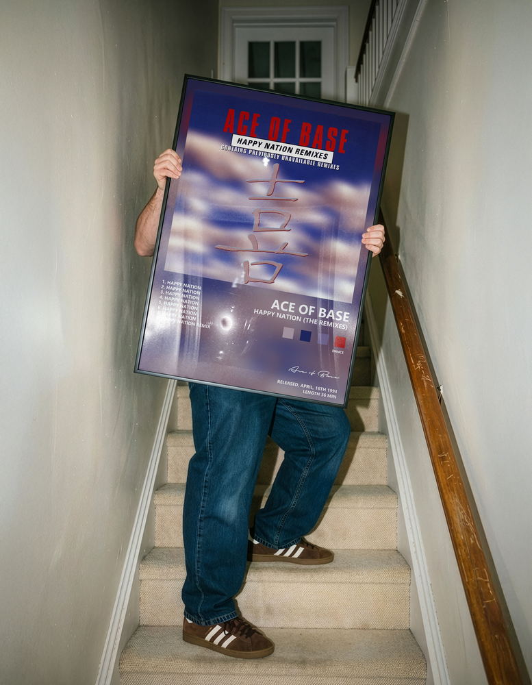 Music poster: Ace of Base - Happy Nation The Remixes