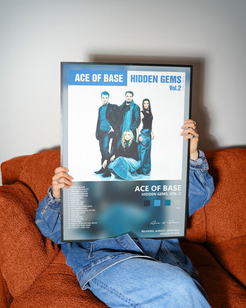Music poster: Ace of Base - Hidden Gems Vol 2