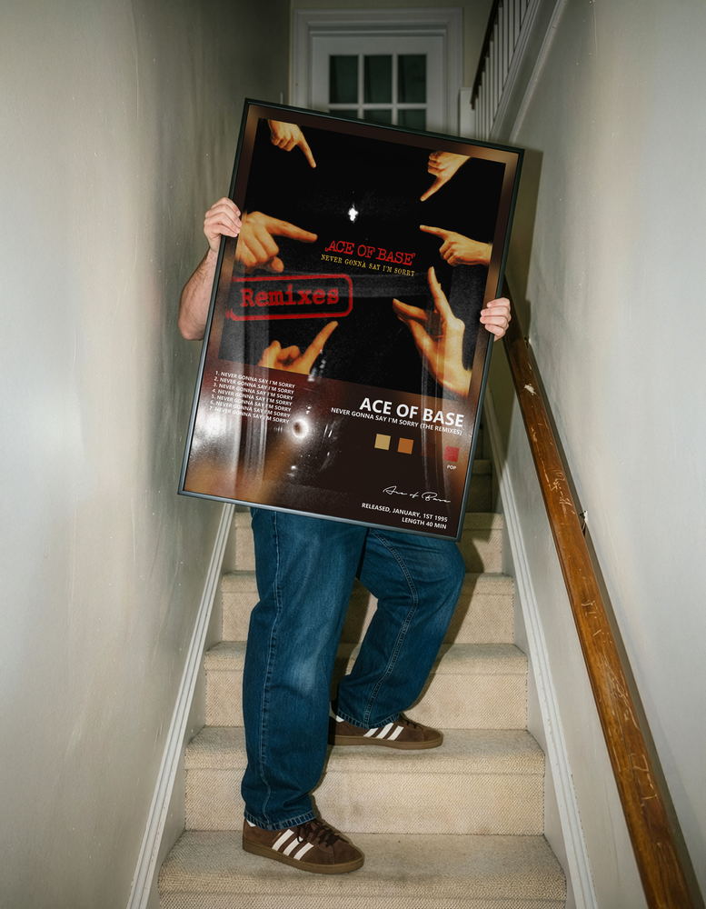 Music poster: Ace of Base - Never Gonna Say Im Sorry The Remixes