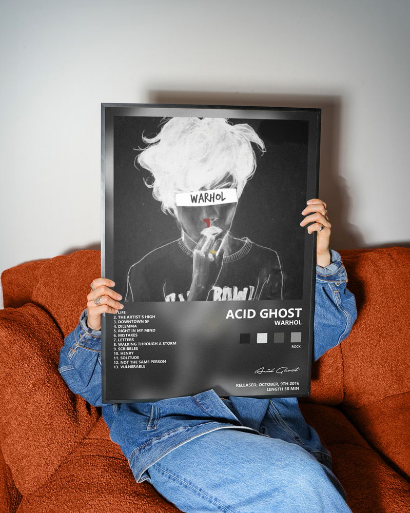 Music poster: Acid Ghost - Warhol
