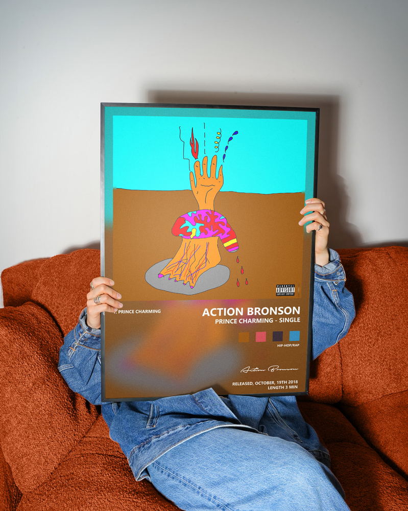 Music poster: Action Bronson - Prince Charming - Single