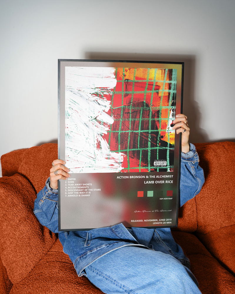Music poster: Action Bronson The Alchemist - Lamb Over Rice