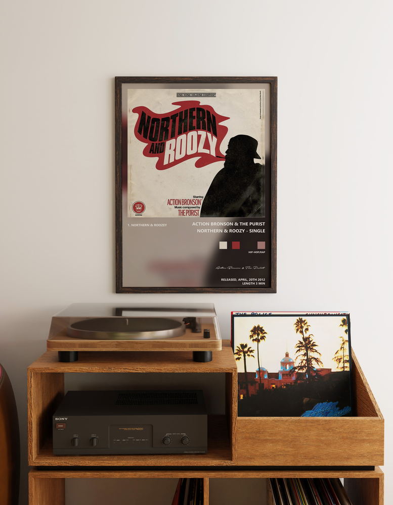 Music poster: Action Bronson The Purist - Northern Roozy - Single
