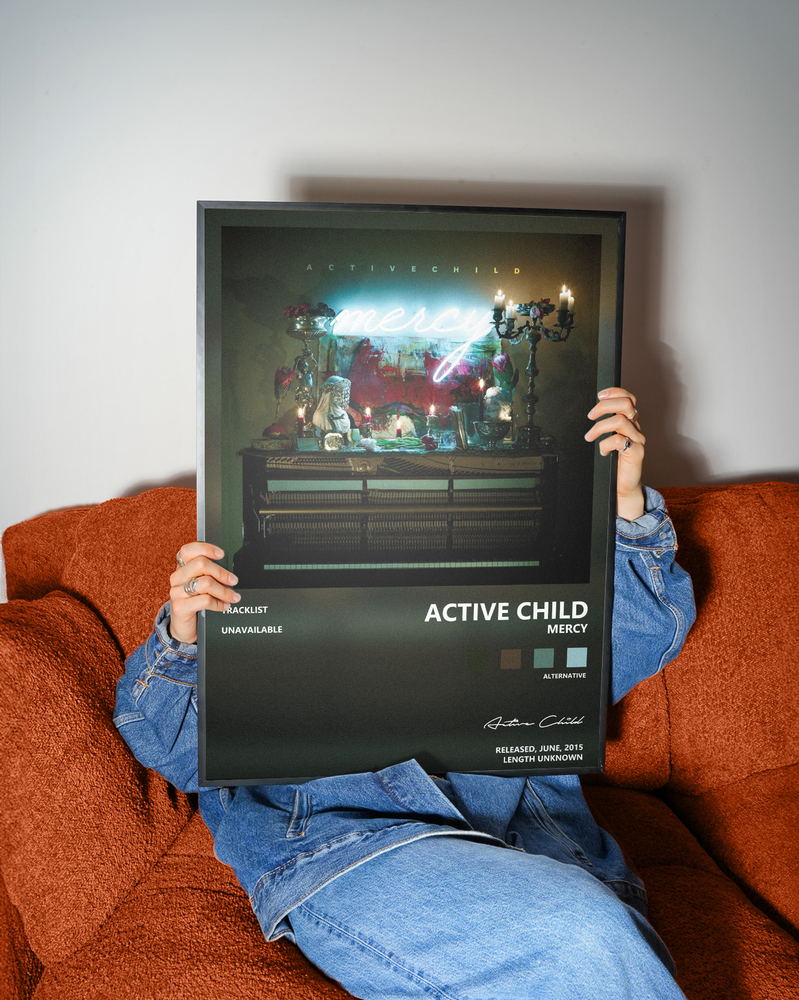 Music poster: Active Child - Mercy