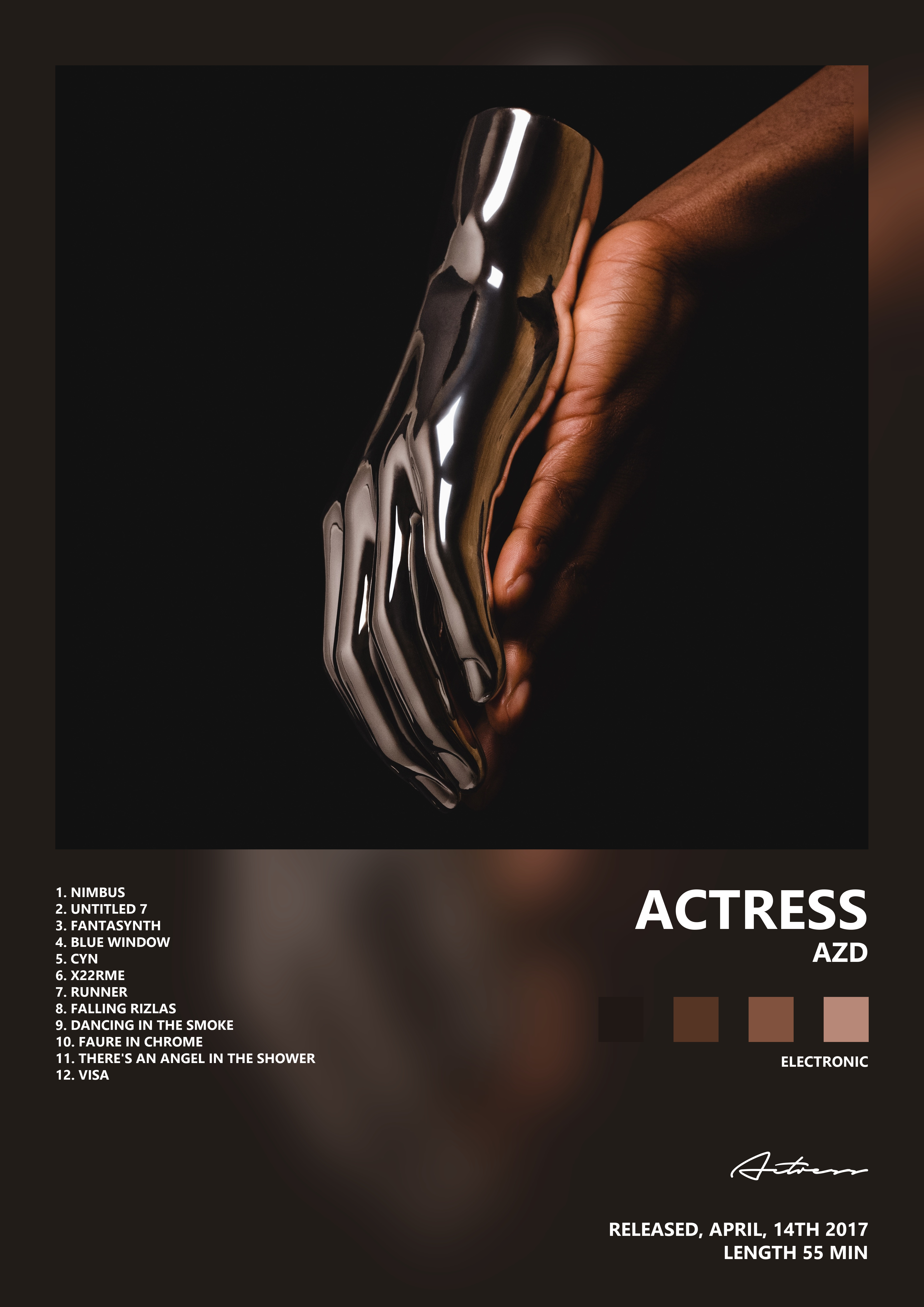 Music poster: Actress - AZD
