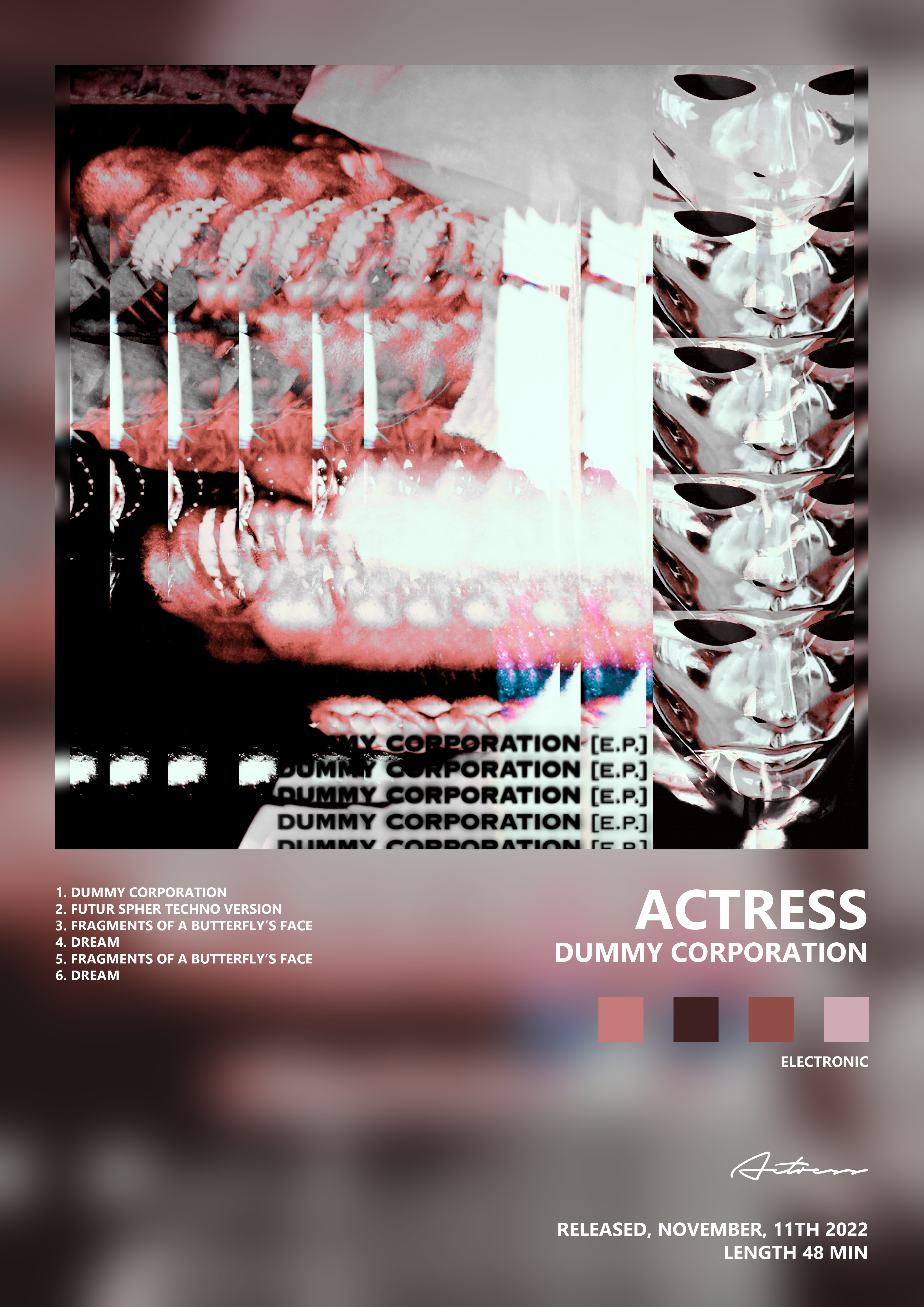 Music poster: Actress - Dummy Corporation