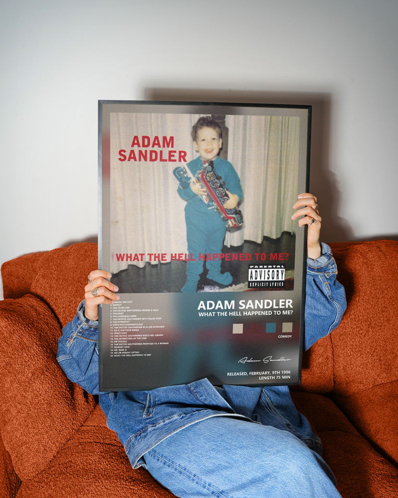 Music poster: Adam Sandler - What the Hell Happened to Me