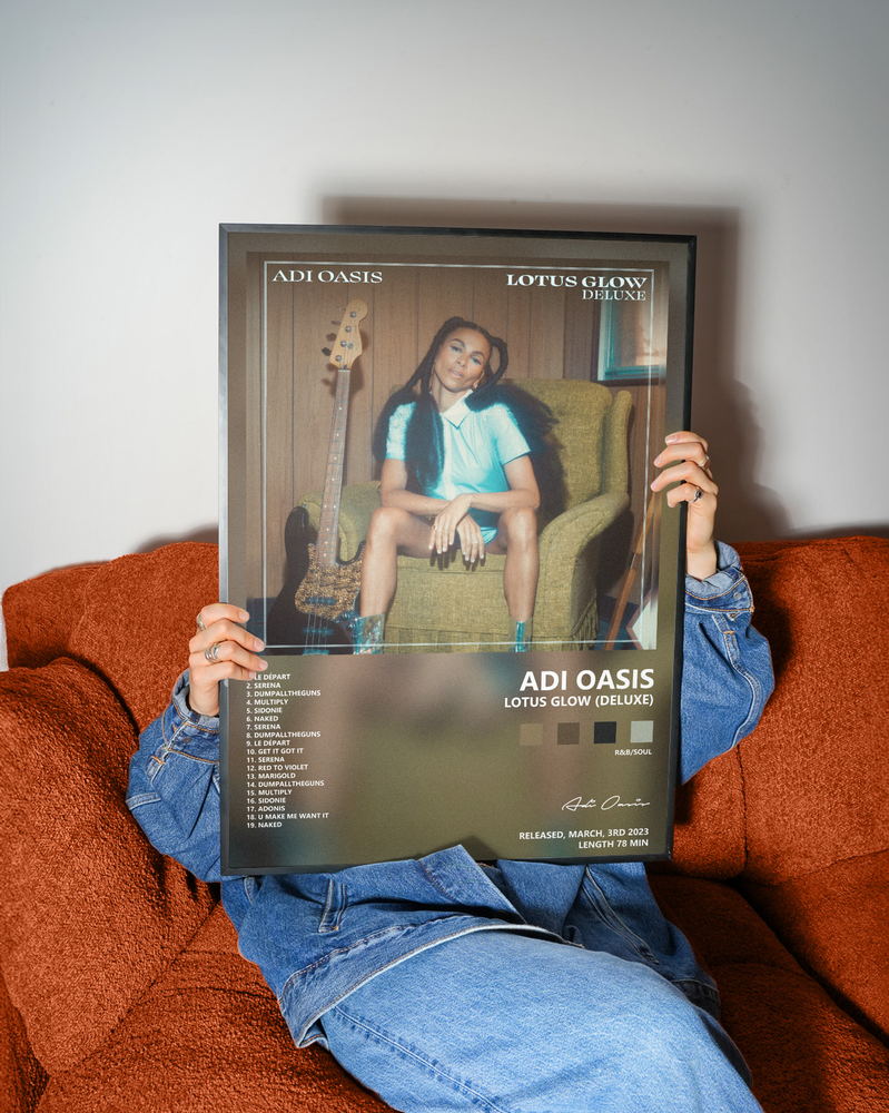 Music poster: Adi Oasis - Lotus Glow Deluxe