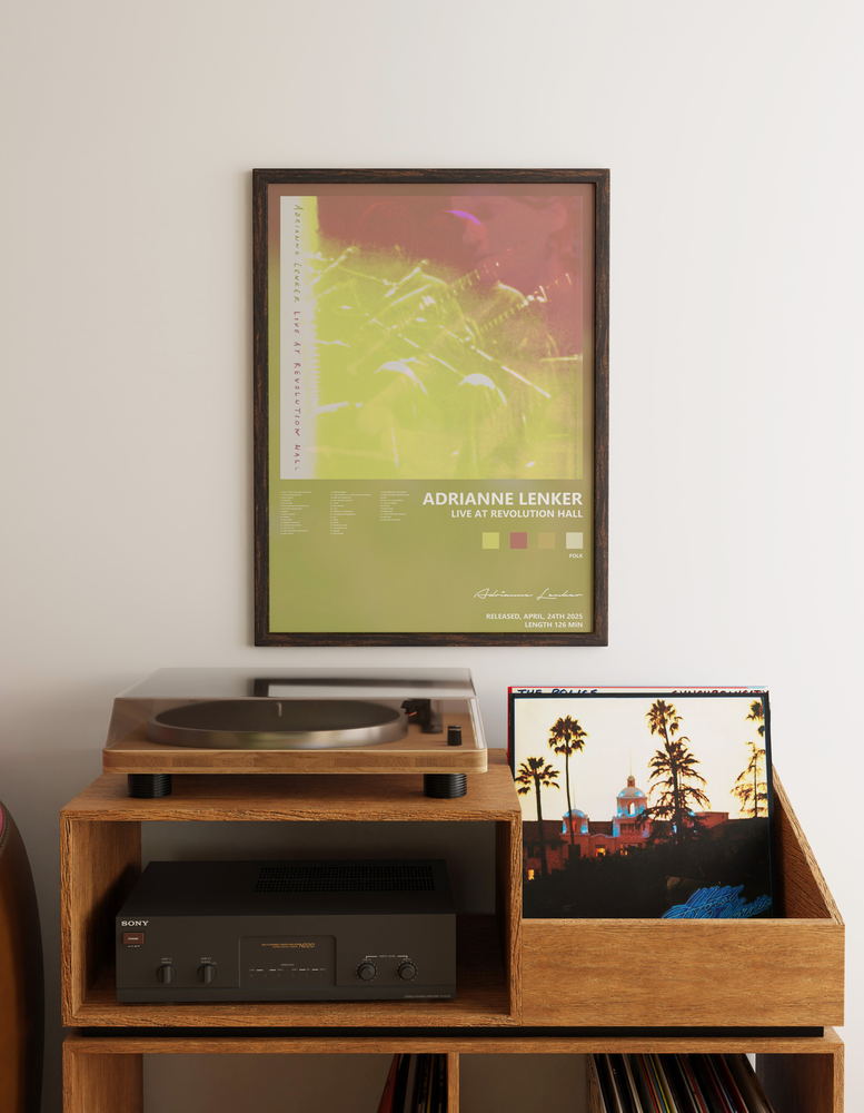 Music poster: Adrianne Lenker - Live at Revolution Hall